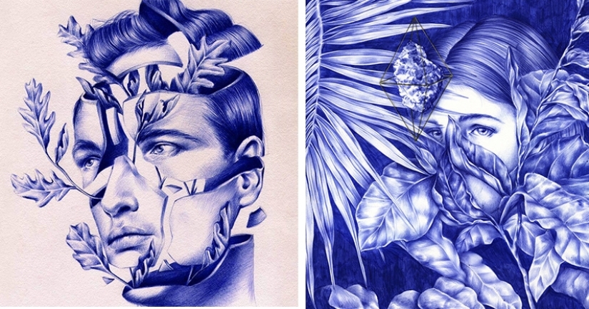 Make everyday life with a pen: surreal works by Nuria Riaza Make everyday life with a pen: surreal works by Nuria Riaza