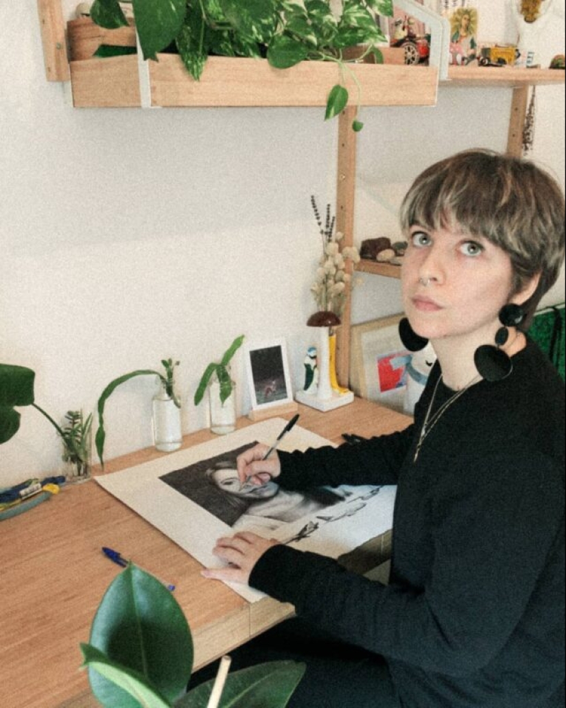 Make everyday life with a pen: surreal works by Nuria Riaza Make everyday life with a pen: surreal works by Nuria Riaza