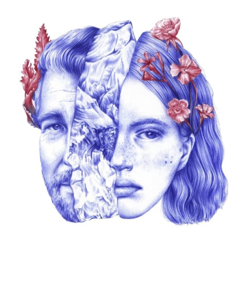 Make everyday life with a pen: surreal works by Nuria Riaza Make everyday life with a pen: surreal works by Nuria Riaza