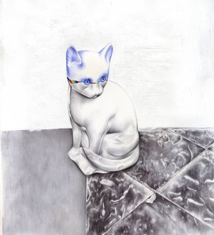 Make everyday life with a pen: surreal works by Nuria Riaza Make everyday life with a pen: surreal works by Nuria Riaza