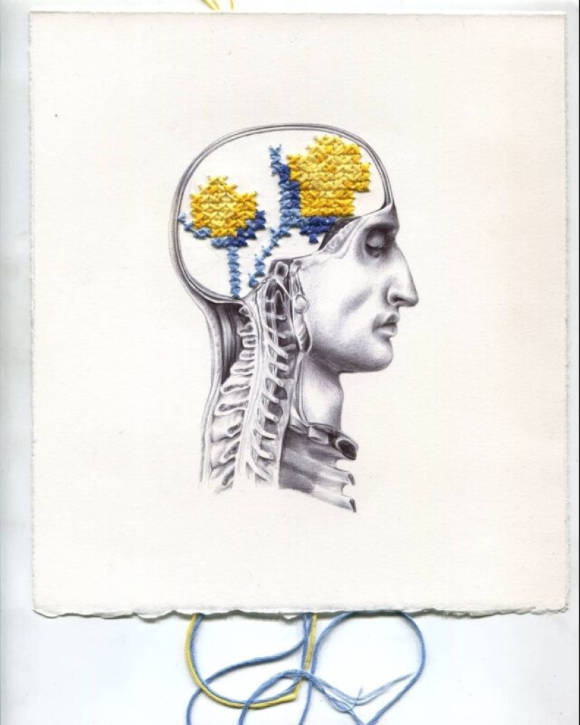 Make everyday life with a pen: surreal works by Nuria Riaza Make everyday life with a pen: surreal works by Nuria Riaza