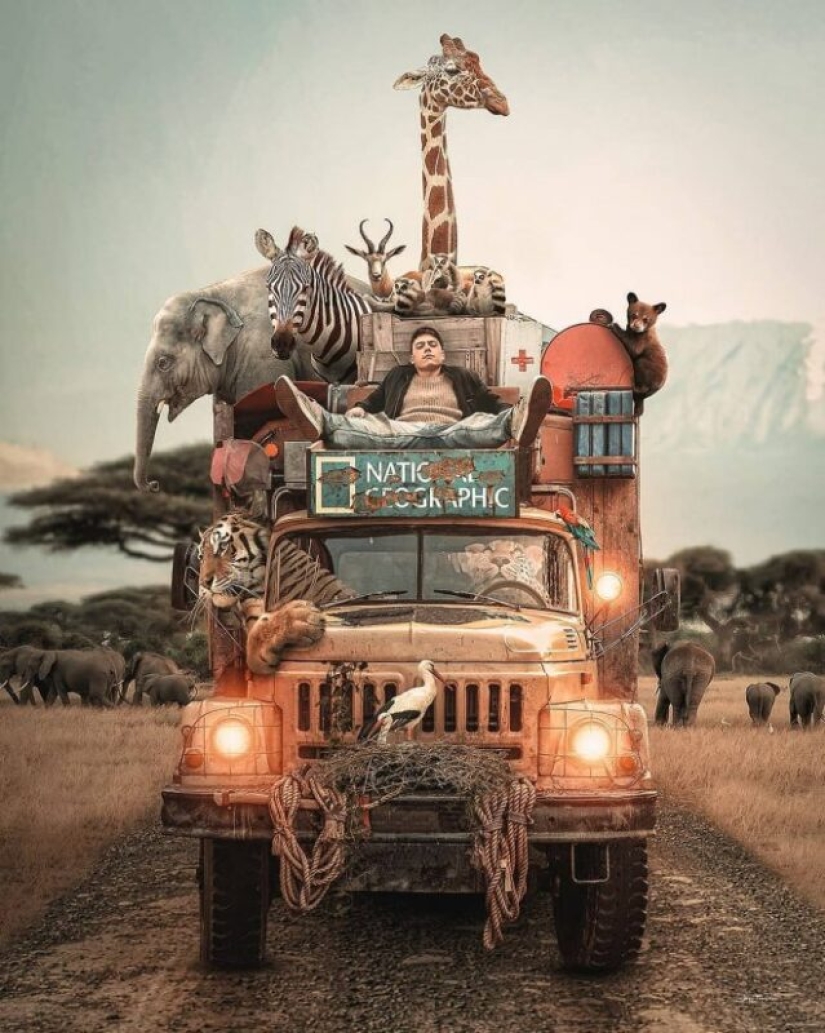 Manipulaciones fotográficas surrealistas por Jose Francese Manipulaciones fotográficas surrealistas por Jose Francese