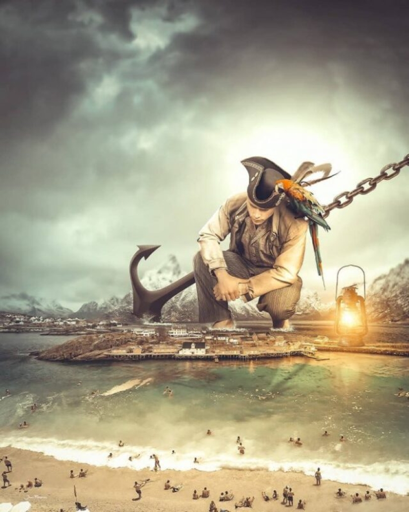 Manipulaciones fotográficas surrealistas por Jose Francese Manipulaciones fotográficas surrealistas por Jose Francese