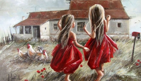 María Magdalena Oosthuizen: el artista de la pintura de su propia felicidad María Magdalena Oosthuizen: el artista de la pintura de su propia felicidad