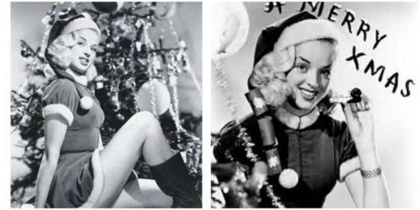 Marilyn Monroe turned out great in these pictures... only she wasn't there