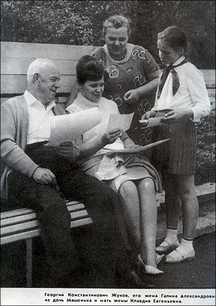 Marshal Zhukov's favorite women Marshal Zhukov's favorite women