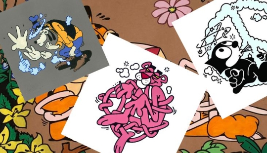 Misterioso Ermsy: el artista, en el amor con dibujos animados