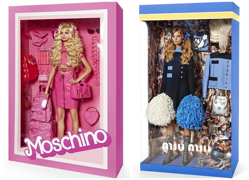 Modelos reales convertidas en muñecas Barbie de plástico