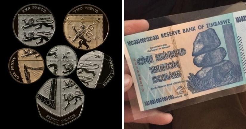 Money is a serious thing – amazing bills and coins from all over the world