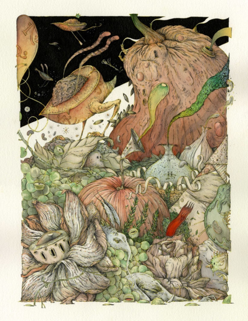 Monstruos lindos del artista Borge Sanchez Monstruos lindos del artista Borge Sanchez