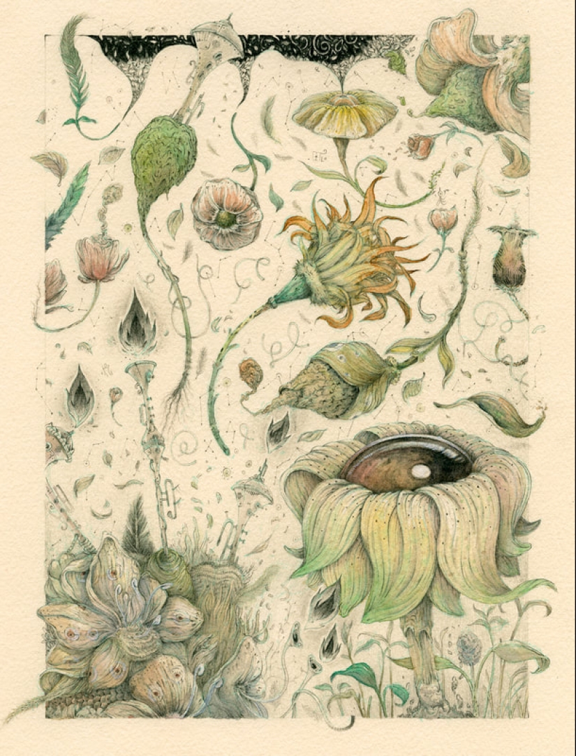 Monstruos lindos del artista Borge Sanchez Monstruos lindos del artista Borge Sanchez