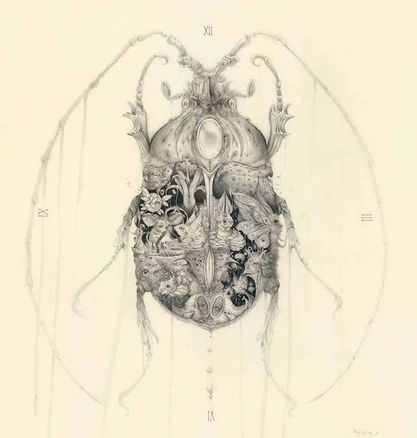 Monstruos lindos del artista Borge Sanchez Monstruos lindos del artista Borge Sanchez