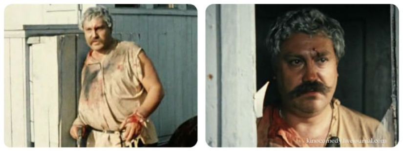 Movie bloopers in the film &quot;White Sun of the Desert&quot;