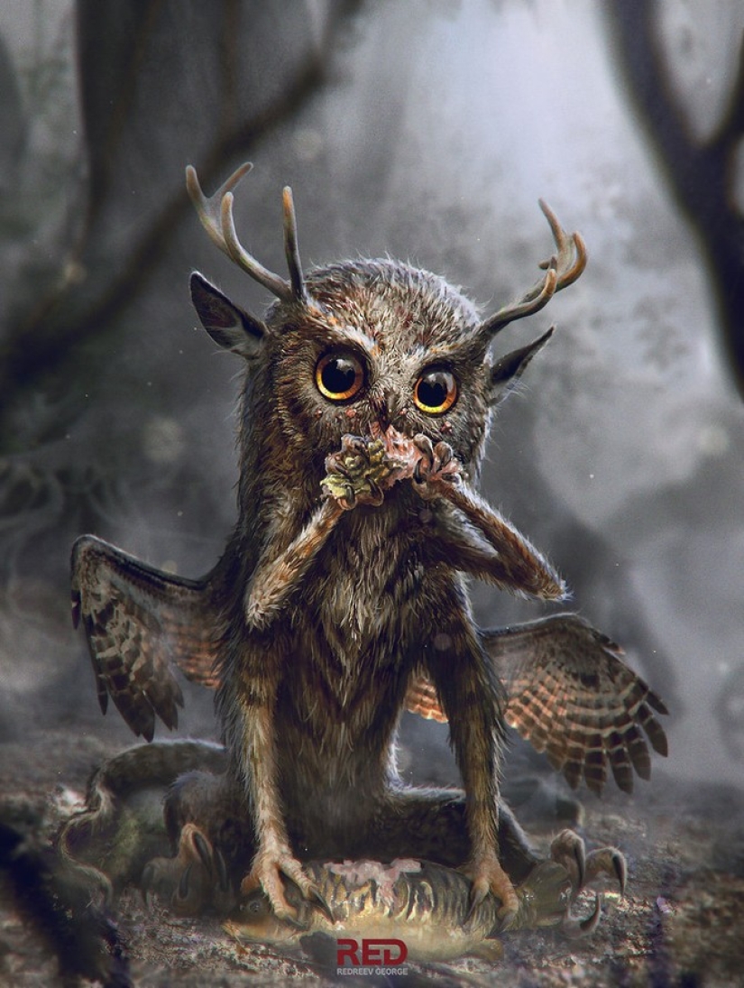 Mundos fantásticos brillantes del artista de Chelyabinsk Georgy Redreev Mundos fantásticos brillantes del artista de Chelyabinsk Georgy Redreev