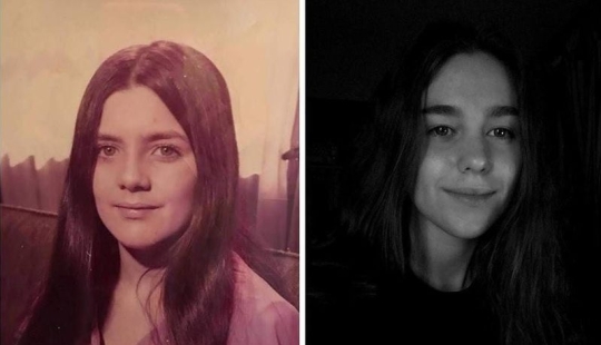 Nietos han recreado las fotos de sus abuelos en su juventud, mostrando el increíble poder de los genes Nietos han recreado las fotos de sus abuelos en su juventud, mostrando el increíble poder de los genes