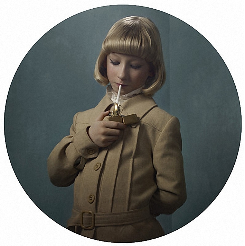 Niños fumadores Niños fumadores