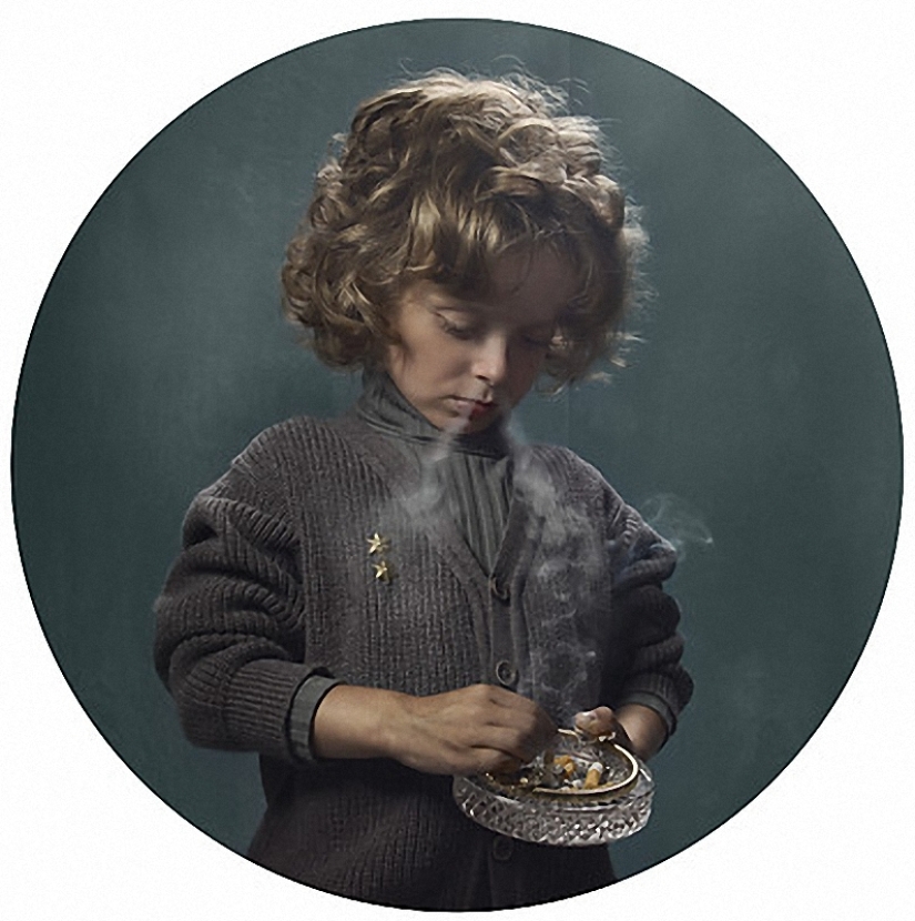 Niños fumadores Niños fumadores