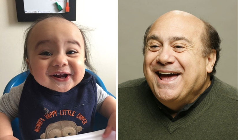 Niños que de repente parecen personas famosas
