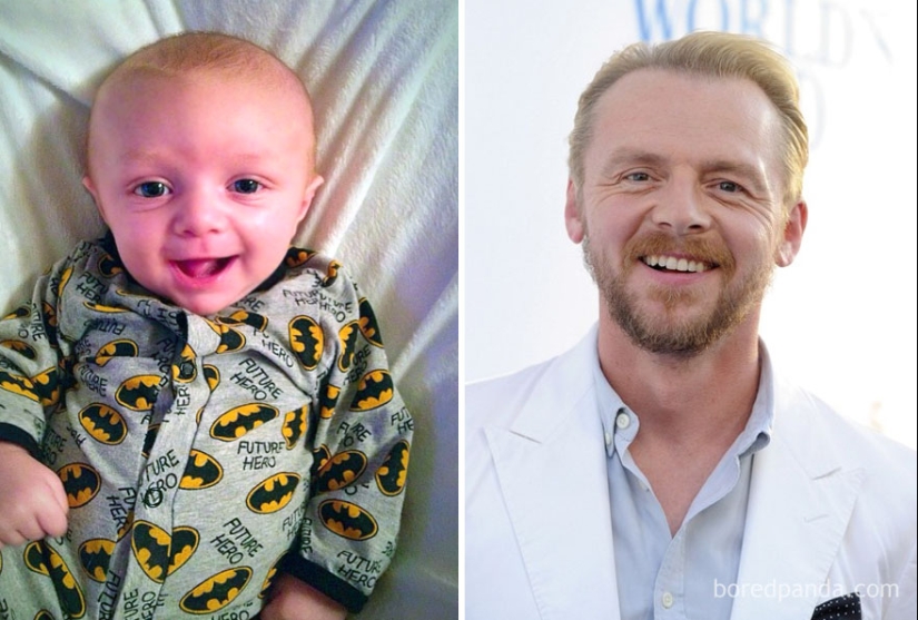 Niños que de repente parecen personas famosas