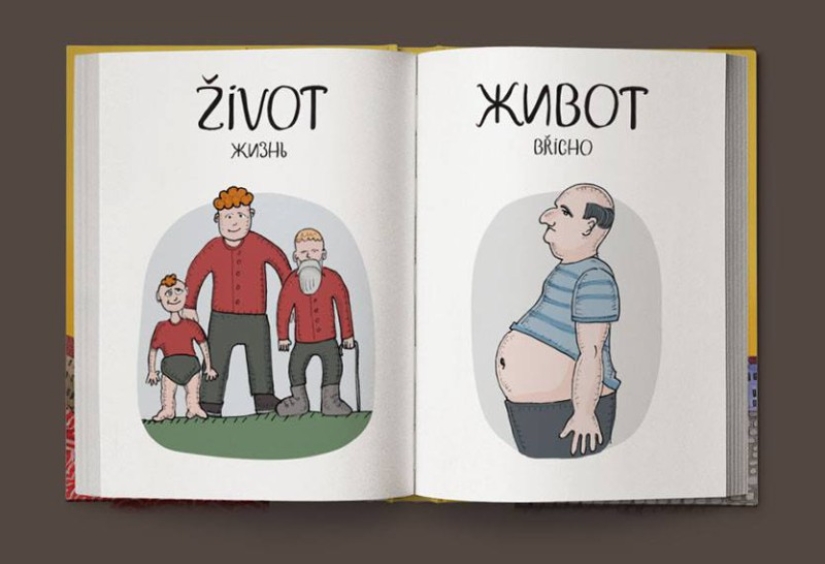 No “basura”, sino “sala de juegos”: un divertido diccionario ilustrado checo-ruso