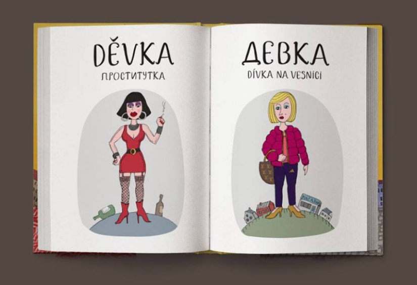 No “basura”, sino “sala de juegos”: un divertido diccionario ilustrado checo-ruso