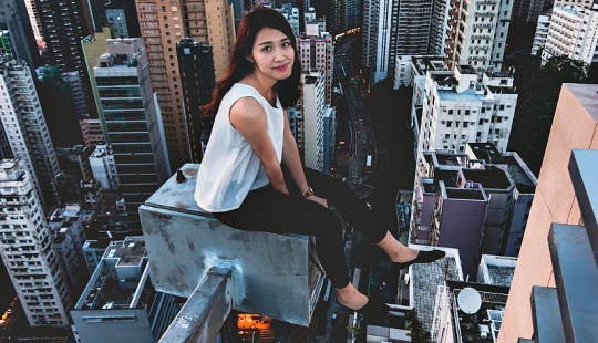 No es para los débiles de corazón: la vista de la jungla urbana de Hong Kong No es para los débiles de corazón: la vista de la jungla urbana de Hong Kong