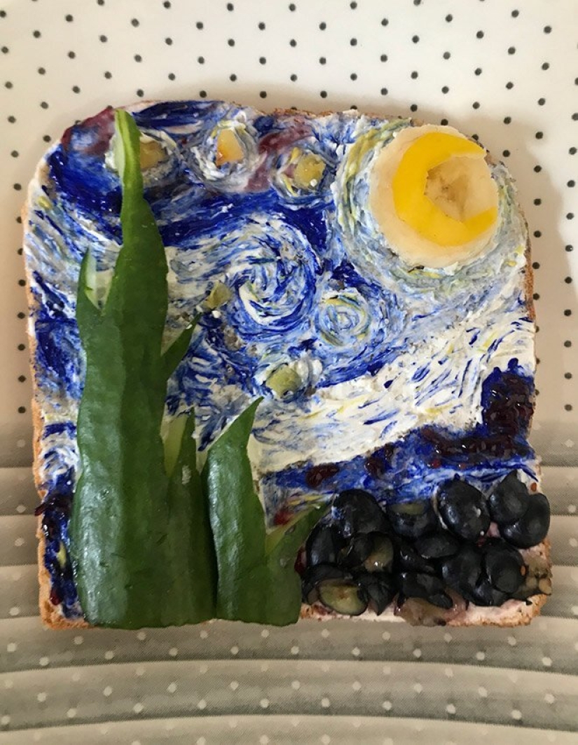 ¡No un sándwich, sino una obra maestra! Twitter recreó fotos famosas de comida