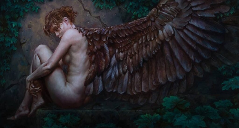 Nude Warriors and Princesses from the Worlds of artist Michael S. Hayes