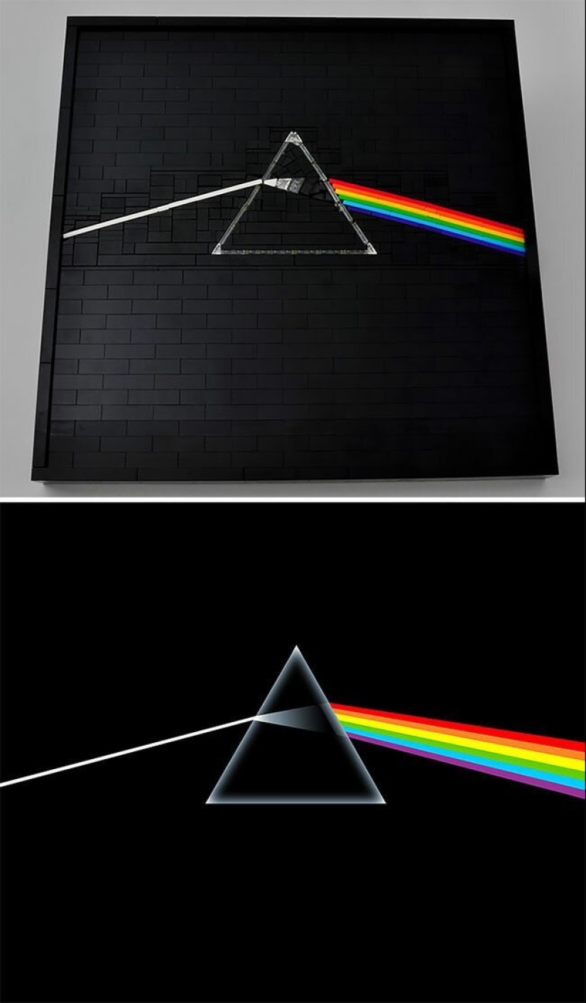 Obras maestras de arte, sobrannye de LEGO Obras maestras de arte, sobrannye de LEGO