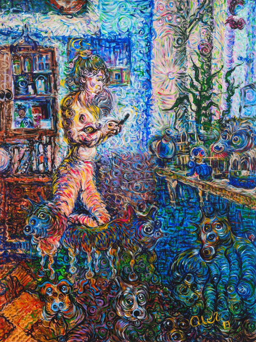 Oleg Kulik-artista, escultor y hombre perro Oleg Kulik-artista, escultor y hombre perro