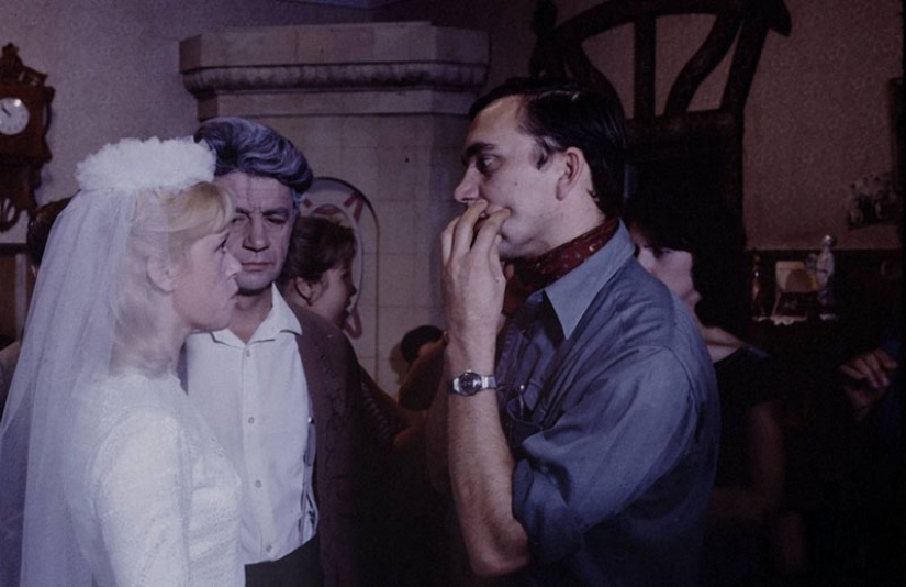 On the sets of popular Soviet films On the sets of popular Soviet films
