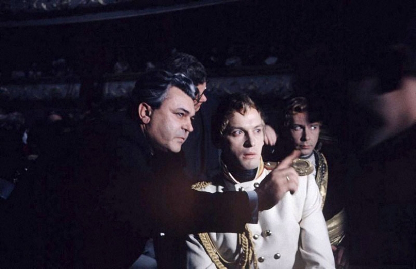 On the sets of popular Soviet films On the sets of popular Soviet films