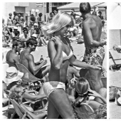 One day on a California beach in August 1970