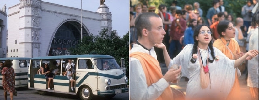 Oriente y Occidente: Fotografías en color de Moscú y Nueva York en 1969 Oriente y Occidente: Fotografías en color de Moscú y Nueva York en 1969