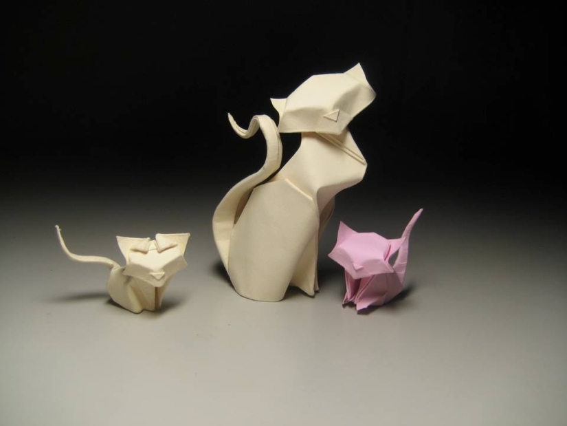 Origami húmedo de Hoang Tien Kuet Origami húmedo de Hoang Tien Kuet