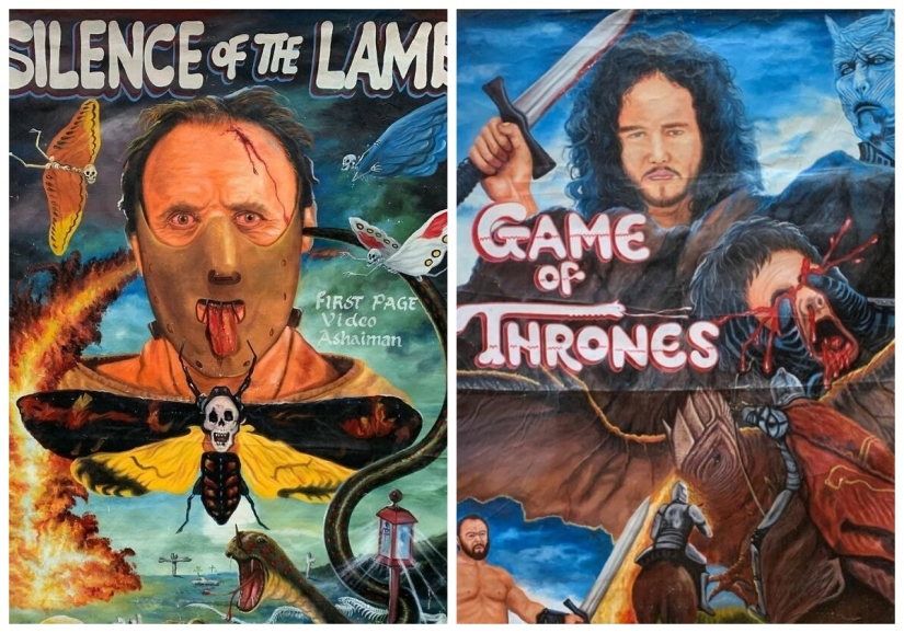 Otra porción de carteles de películas africanas que te harán reír y asustar