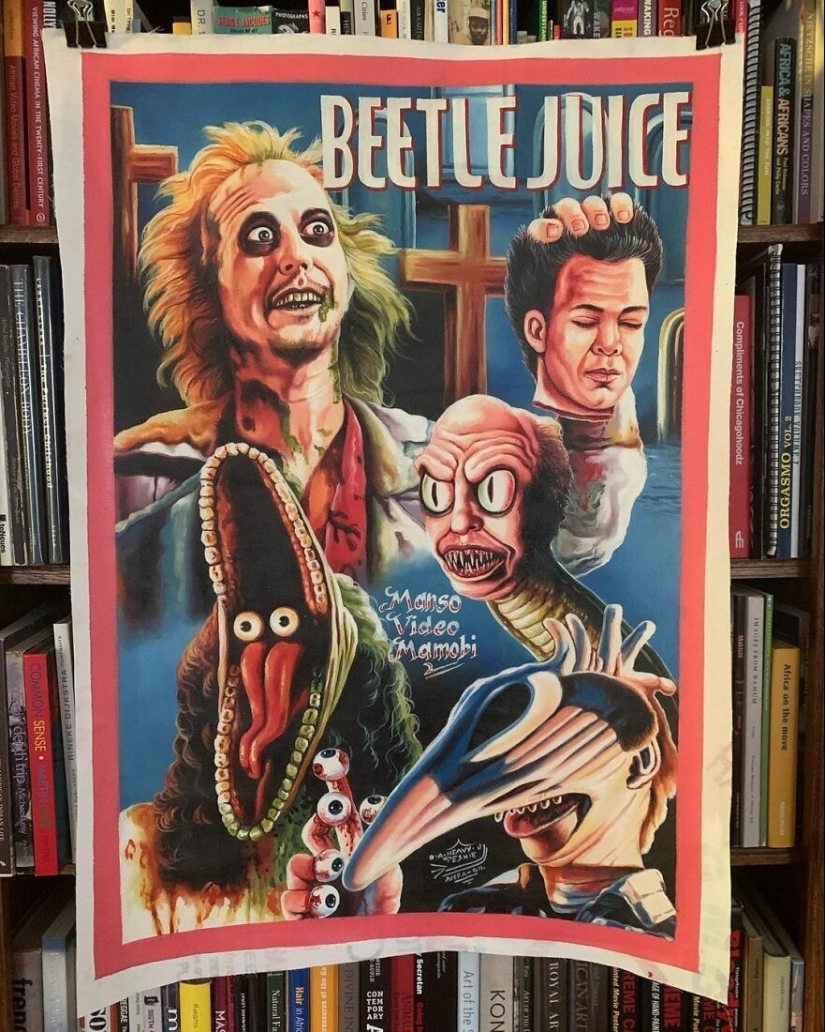 Otra porción de carteles de películas africanas que te harán reír y asustar