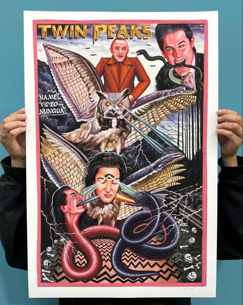 Otra porción de carteles de películas africanas que te harán reír y asustar