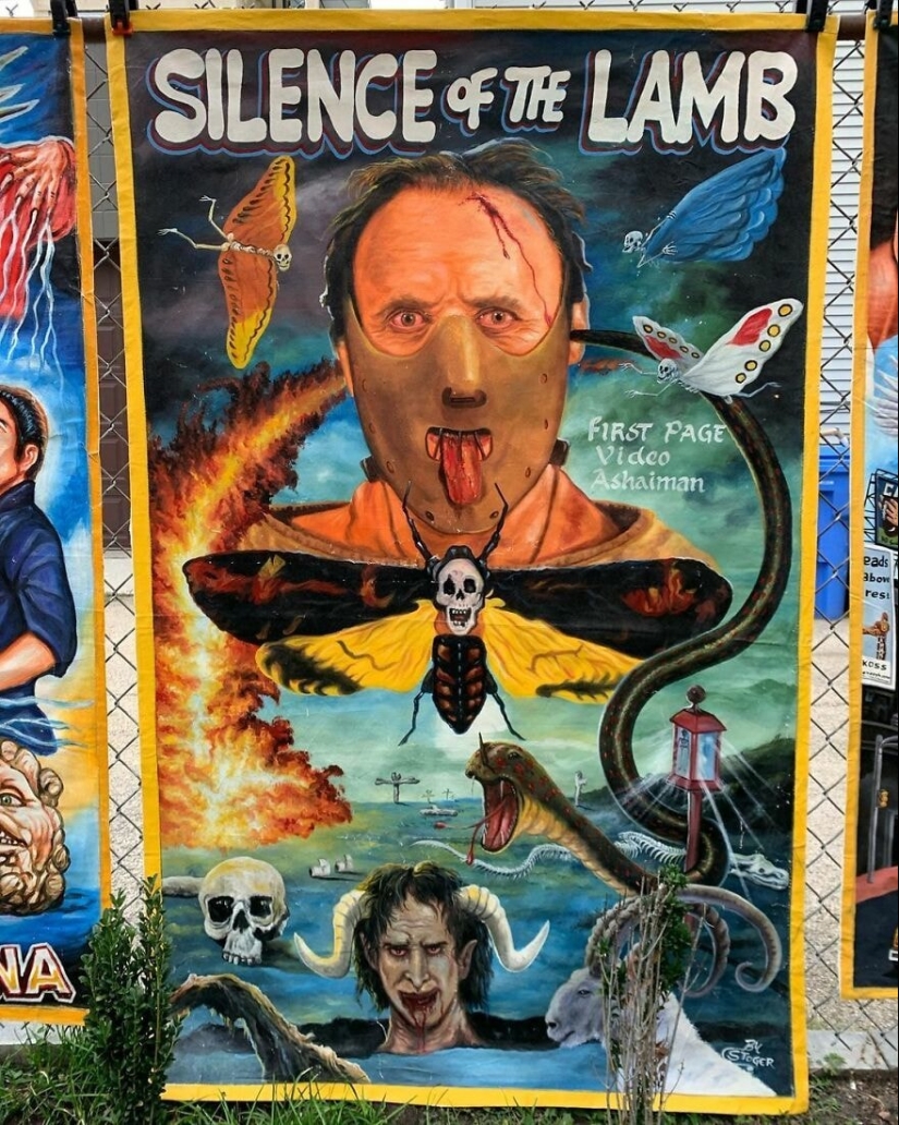 Otra porción de carteles de películas africanas que te harán reír y asustar