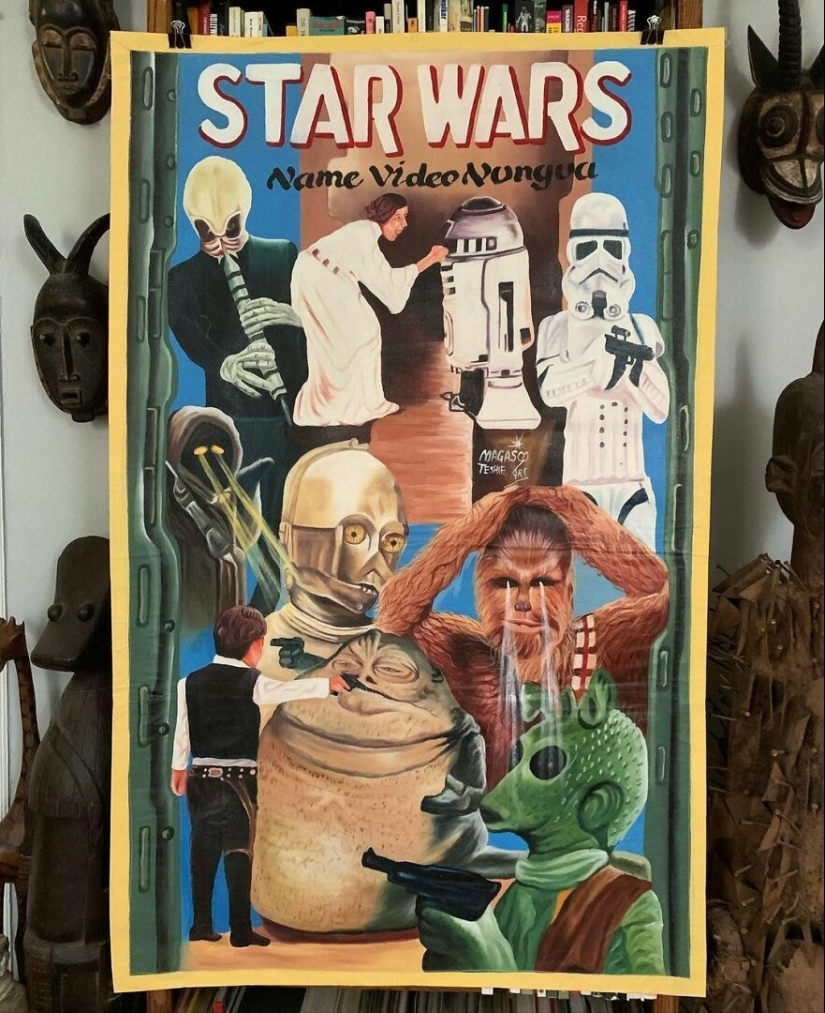 Otra porción de carteles de películas africanas que te harán reír y asustar