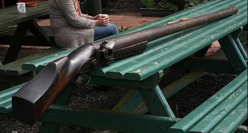 Pantgun-un rifle gigante para el genocidio de patos Pantgun-un rifle gigante para el genocidio de patos