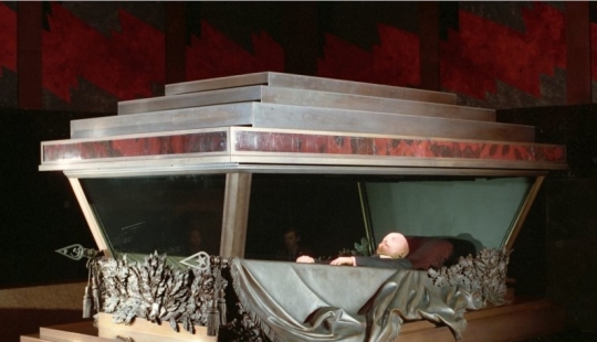 Para un largo recuerdo. ¿Quién más, además de Lenin, fue preservado para la posteridad?