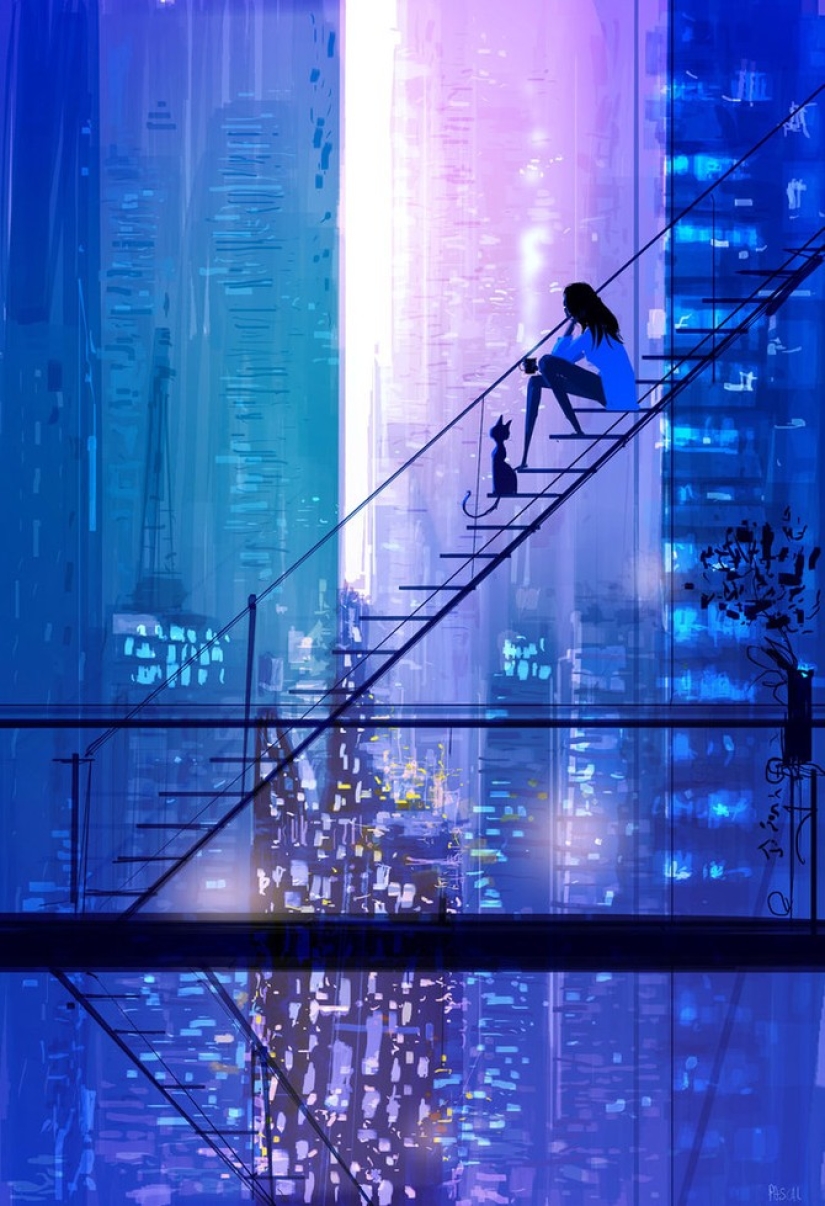 Pascal Campion, un ilustrador que sabe ver la belleza en la vida cotidiana Pascal Campion, un ilustrador que sabe ver la belleza en la vida cotidiana