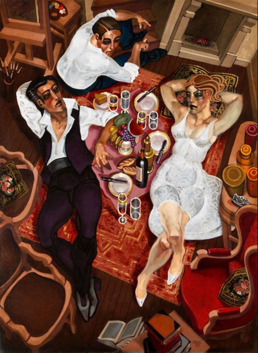 Pasión Art Déco en las pinturas de Juárez Machado Pasión Art Déco en las pinturas de Juárez Machado