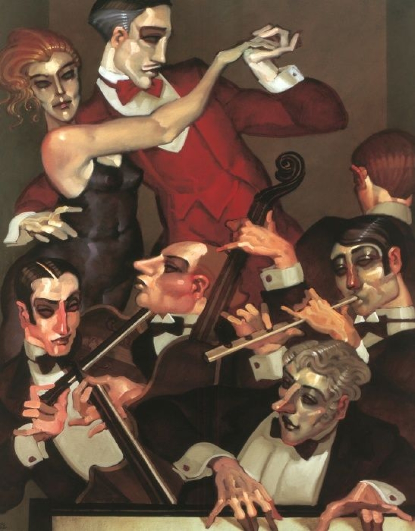 Pasión Art Déco en las pinturas de Juárez Machado Pasión Art Déco en las pinturas de Juárez Machado