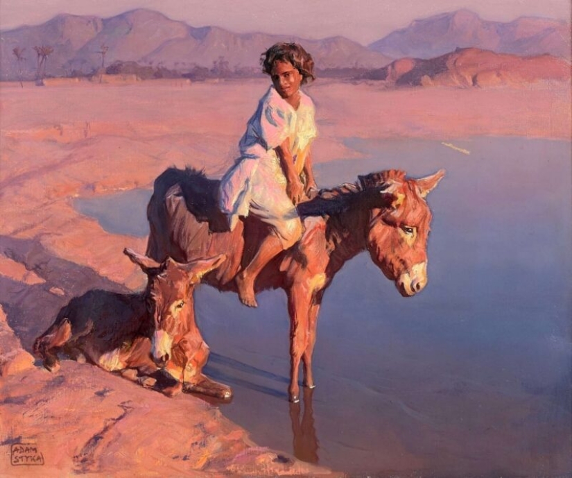 Passion, heat and the soul of the East in the paintings of the "Master of the Sun rays" Adam Joints Passion, heat and the soul of the East in the paintings of the "Master of the Sun rays" Adam Joints