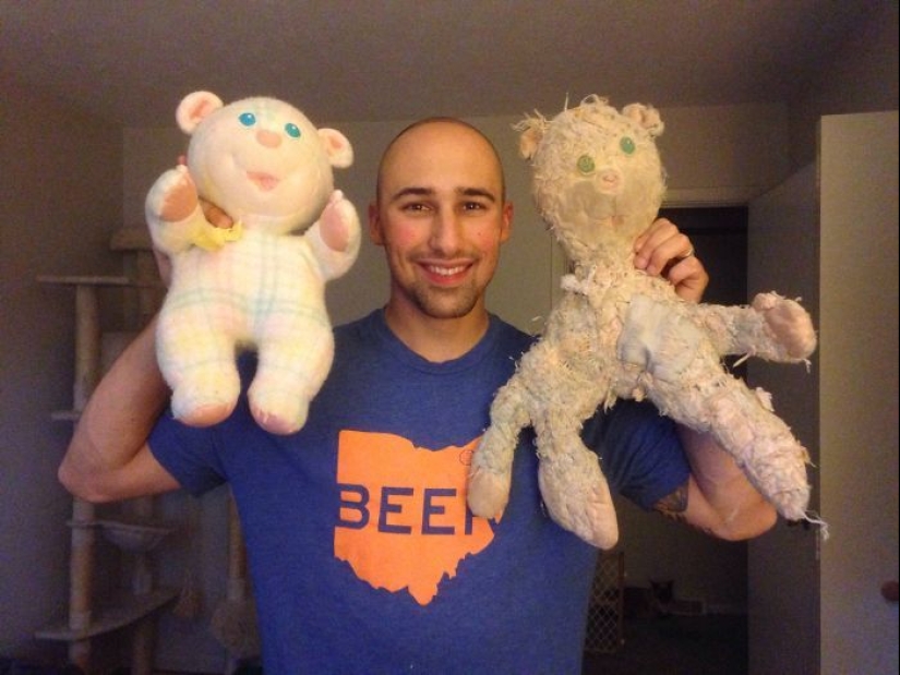 Past vs present — Identical toys with an age difference of more than 25 years