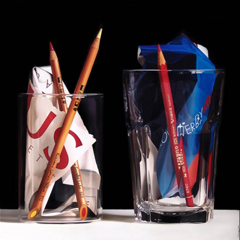 Pedro Campos and his oil paintings, similar to photos Pedro Campos and his oil paintings, similar to photos