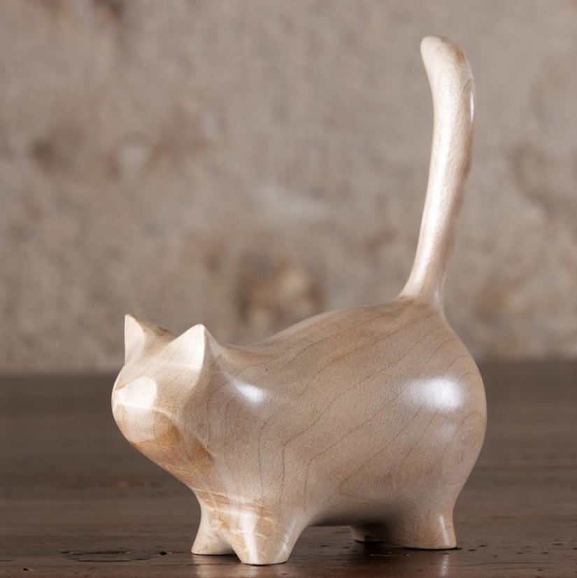 Perfect minimalism: cute animals, striking in its elegance