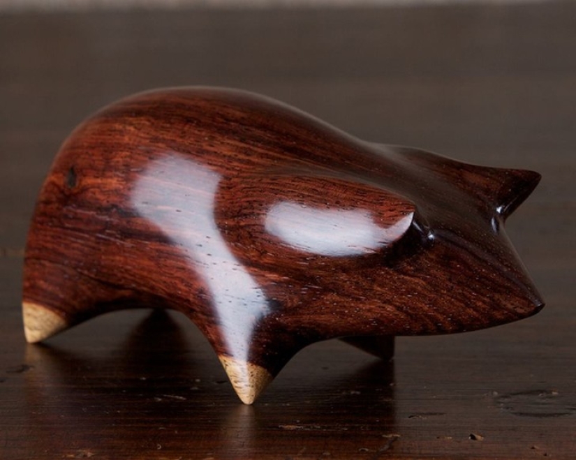 Perfecto minimalismo: animales lindos, sorprendente en su elegancia